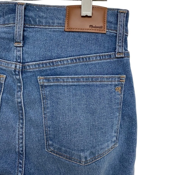 Madewell 10"" High Rise Skinny Medium Blue Jeans Size 25 - Picture 6 of 8